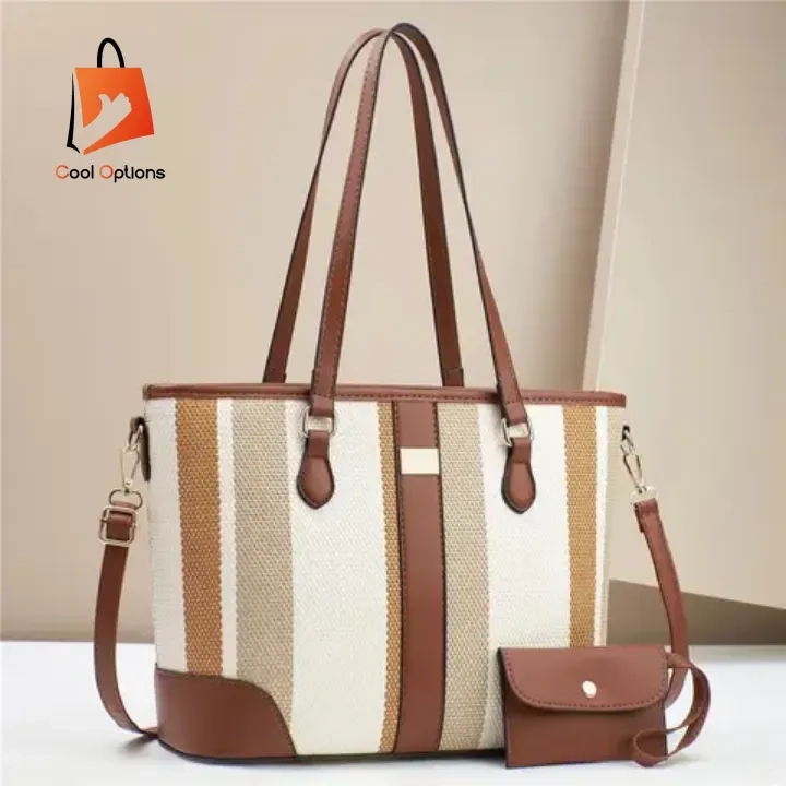 Sac cabas design toile pour femme