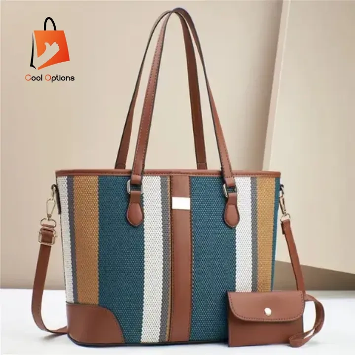 Sac cabas design toile pour femme