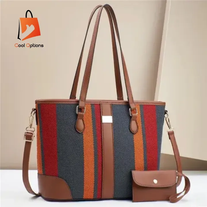 Sac cabas design toile pour femme