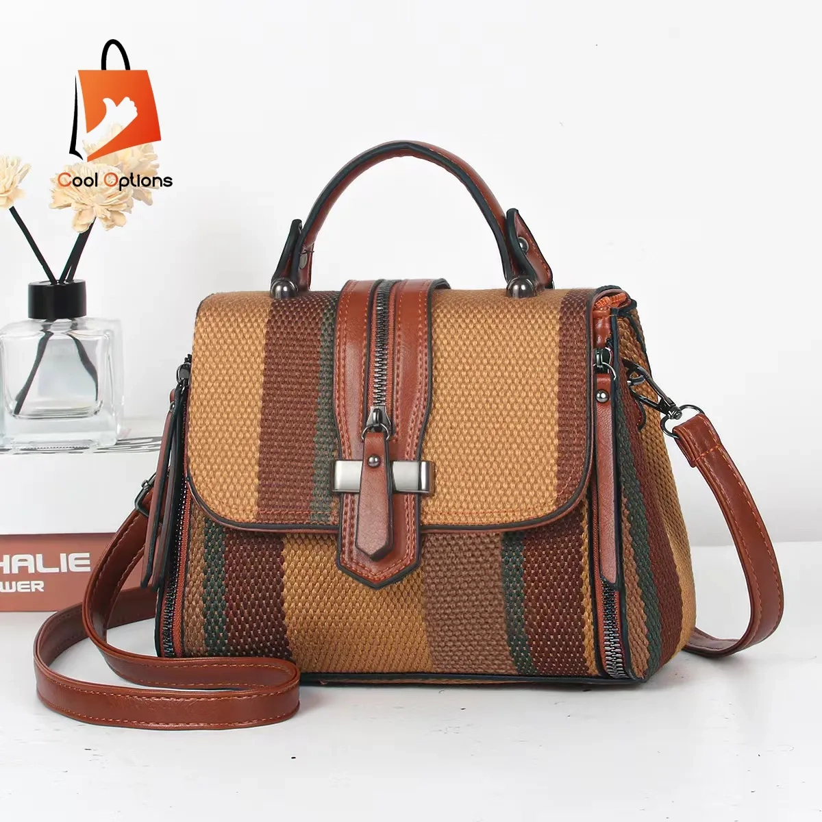 Sac à main toile mini