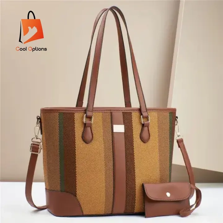 Sac cabas design toile pour femme