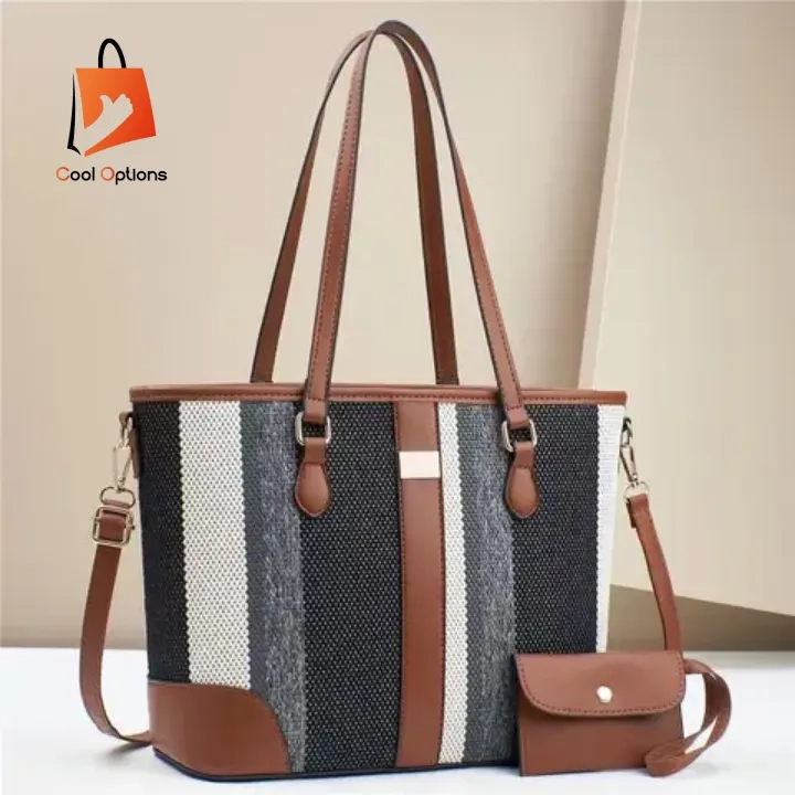 Sac cabas design toile pour femme