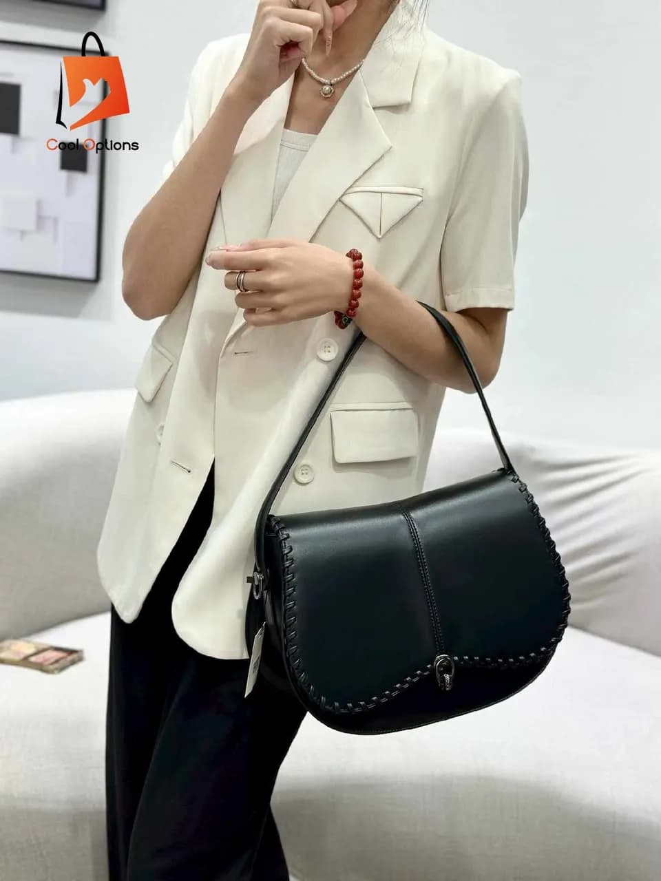 Sac à main femme prestige grand